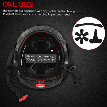 Kids 7 in 1, Helmet and Pads Set, Adjustable, Knee Pads Elbow Pads Wrist Guards for Scooter, Skateboard, Roller Skating, Cycling