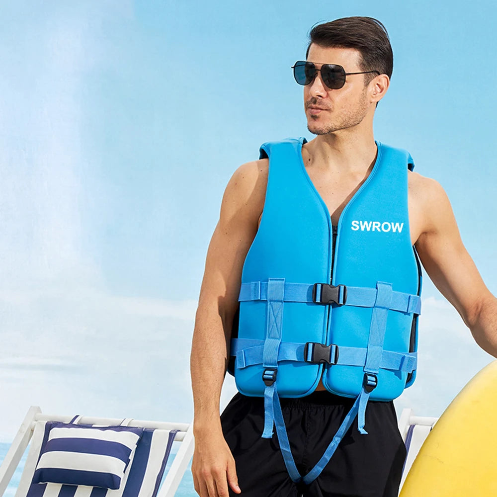 Water Sports Neoprene Life Jacket, for Children and Adults