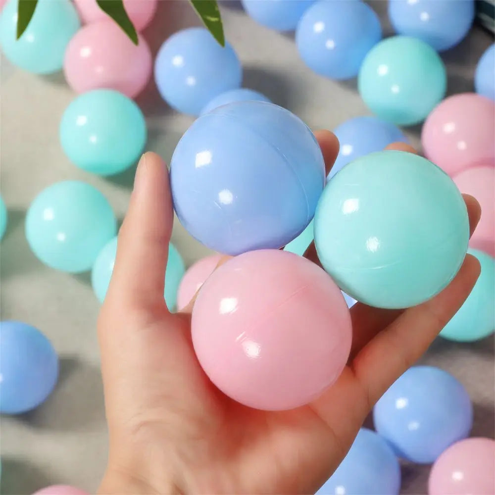 100PCS Funny Colourful Balls, Eco-Friendly Material