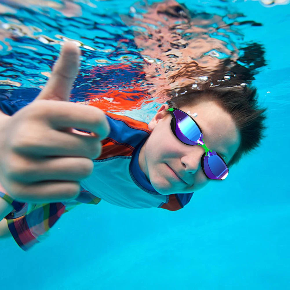 Professional Swimming Goggles Anti-Fog, with UV Protection Lens, for Adults