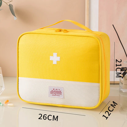 3 PCS Small Travel Medicines Bag, Home Storage First Aid Bags