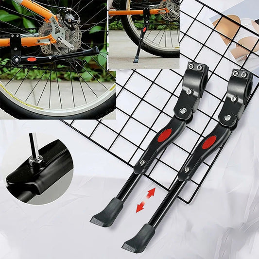 Adjustable Bicycle Kickstand, Parking Rack Bicycle Side Support 22 24 26 Inch