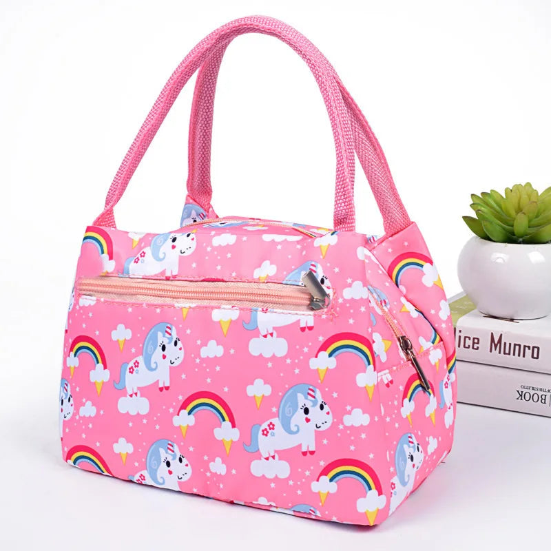 Small Insulated Bag, Zipped & Waterproof, for Picnic, Beach, Lunch Box