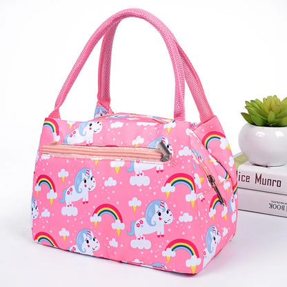 Small Insulated Bag, Zipped & Waterproof, for Picnic, Beach, Lunch Box