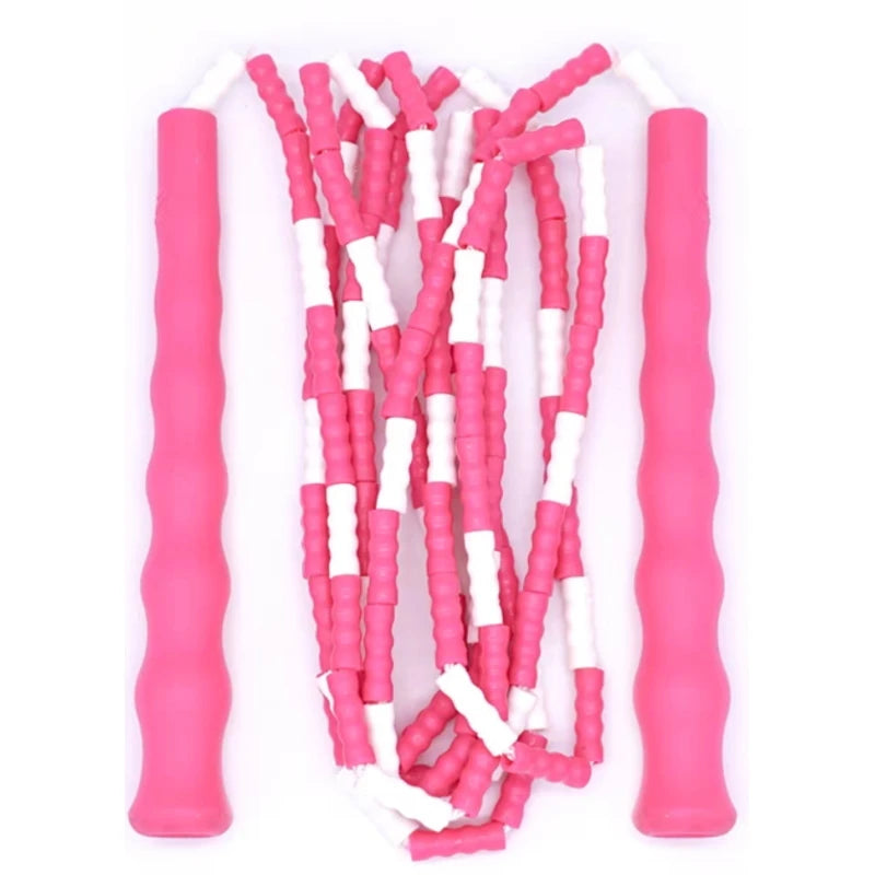 2.2m 2.4m 2.6m 3m 3.6m Multicolor Soft PVC Beads Jump Rope, for Kids & Adults