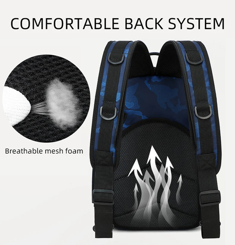 Fishing Tactical Camping Backpack Outdoor Sports Bag Hiking Molle Fish Lure Accessories Tackle Bag for Men Climbing Travel Bag