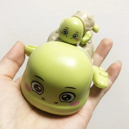 Baby Bath Toys, Cute Swimming Turtle, Whale, Crab, Frog, Penguin, Duck Classic Chain Clockwork Water Toy, For Kids, Water Playing Toys