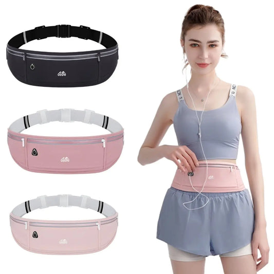 Sports Large Capacity Waterproof Waist Bag, for Running & Fitness