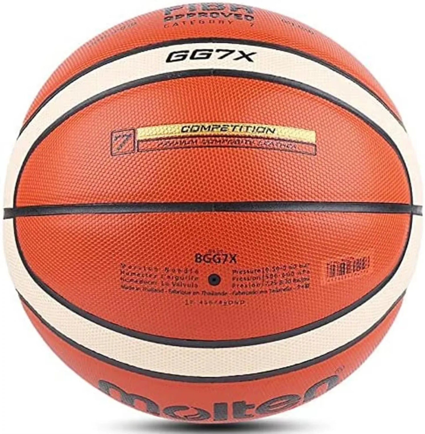 Basketball Training FIBA Approved Ball, for Adult, Teenager & Children, Outdoor / Indoor