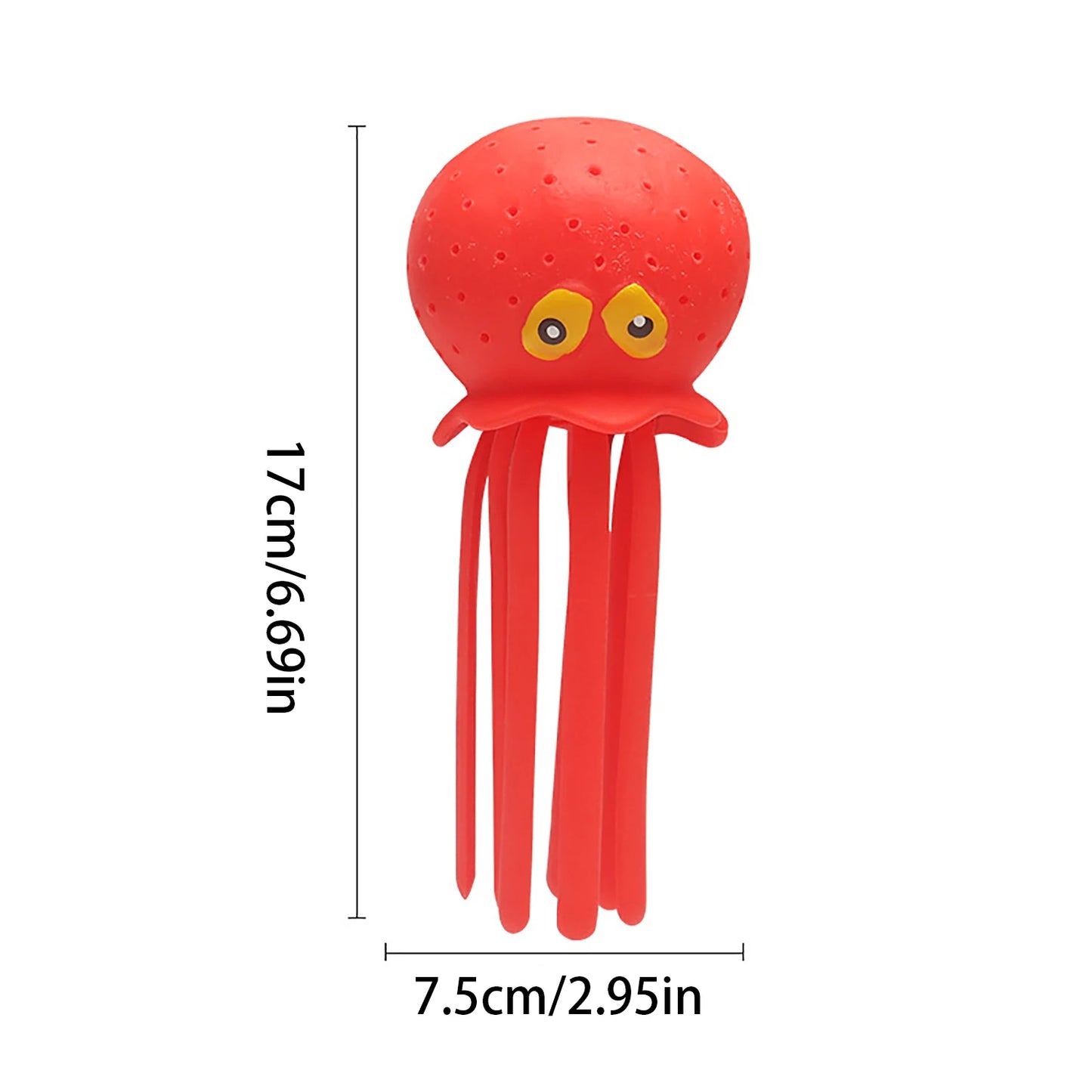 Luminescent Water Octopus, Sponge Absorbs Water, Swimming Pool Toy, Children's Summer Water Playing