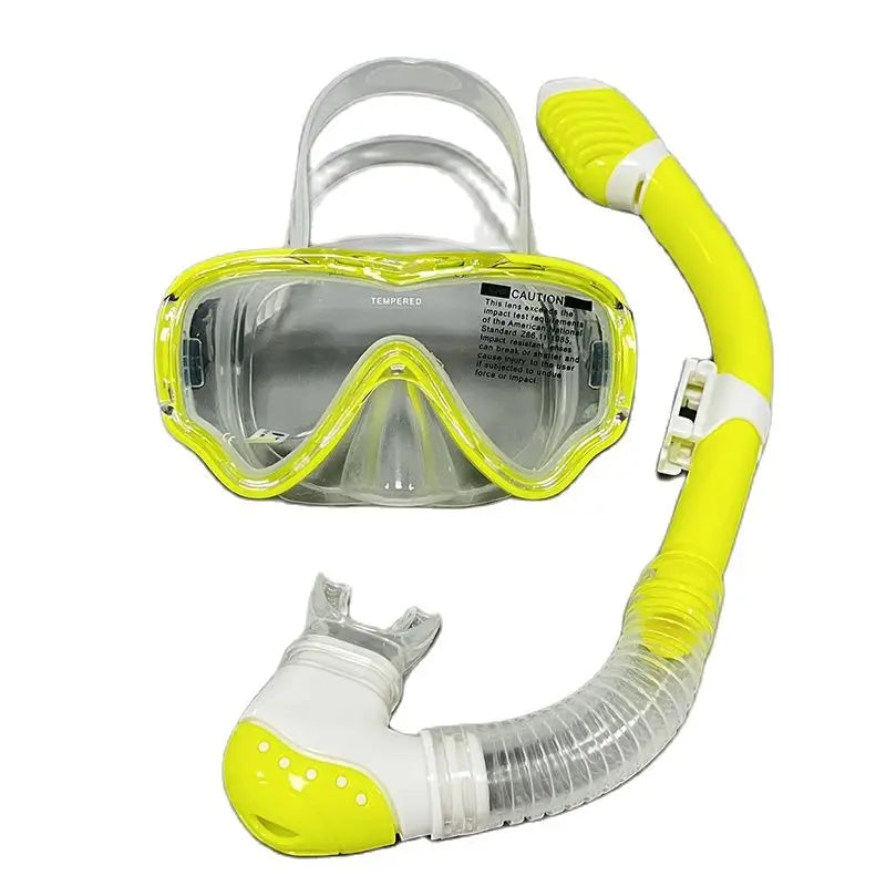 Professional Snorkel Diving Mask, Diving Goggles & Tube Snorkeling Set for Children