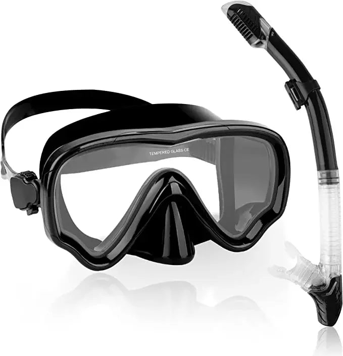Professional Snorkel Diving Mask, Diving Goggles & Tube Snorkeling Set for Children