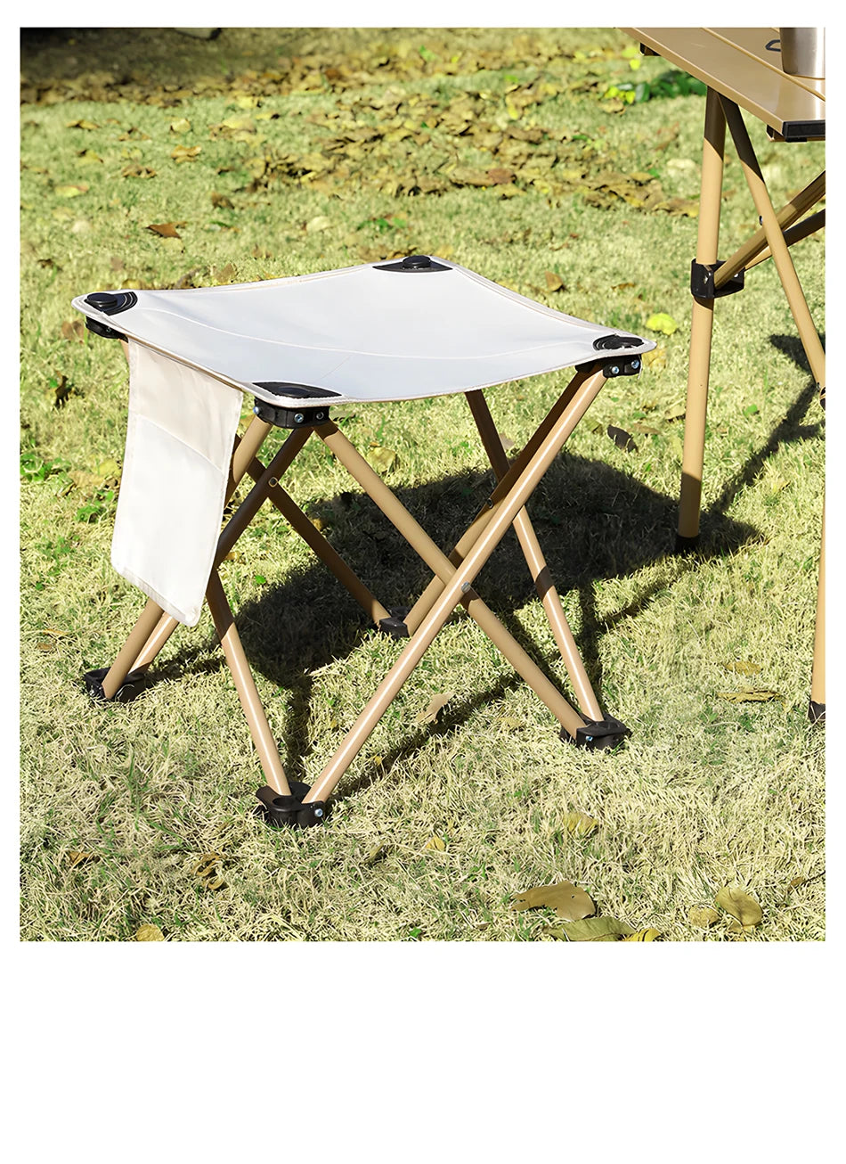 Folding Small Stool Bench Stool Portable Outdoor Travel Picnic Camping Fishing Chair Camping Collapsible Foot Stool Beach Picnic