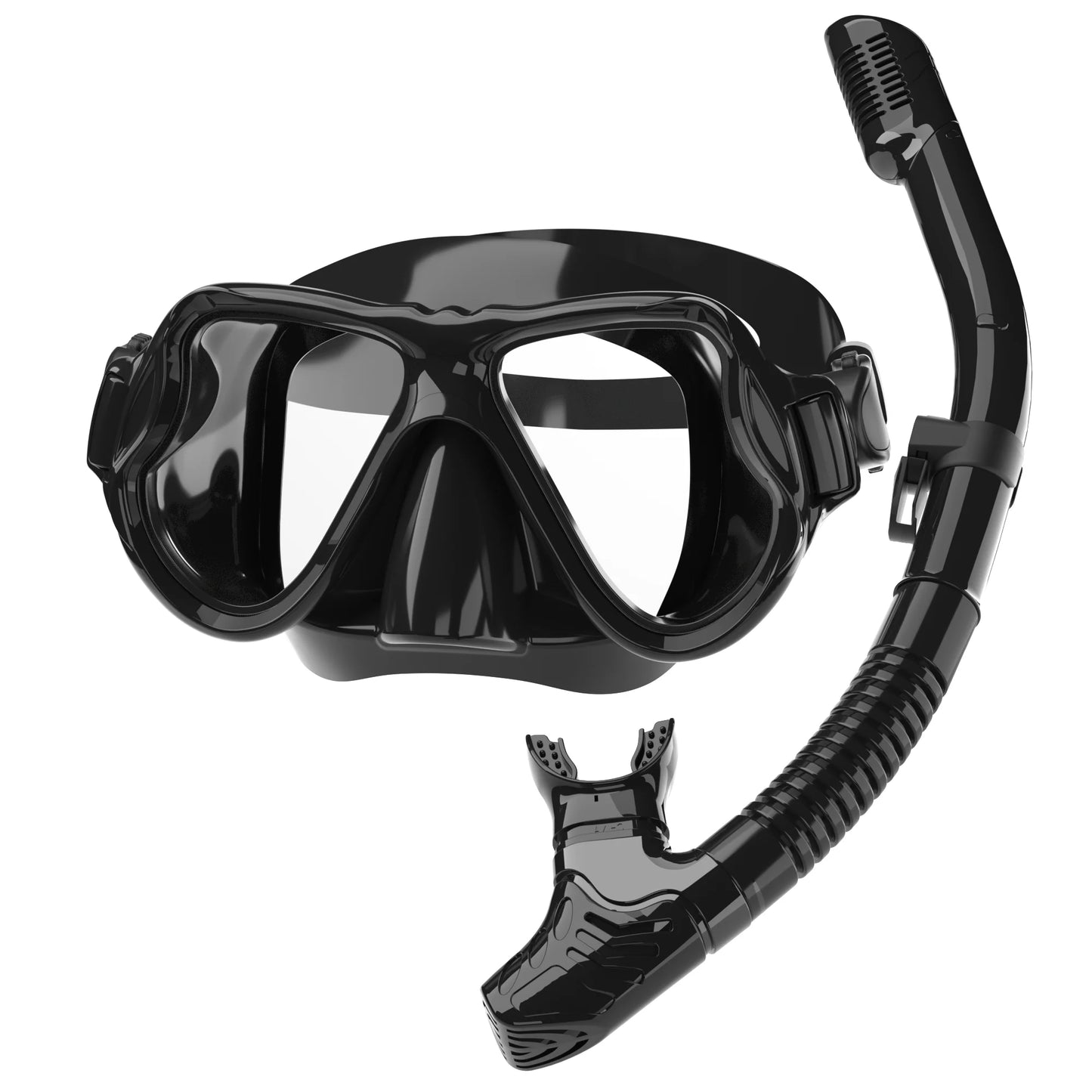 Professional Diving Scuba Mask Anti Fogging Dry Snorkeling Scuba Dive Glasses Seal Diving Tempered Glass Mask Goggles Men Women