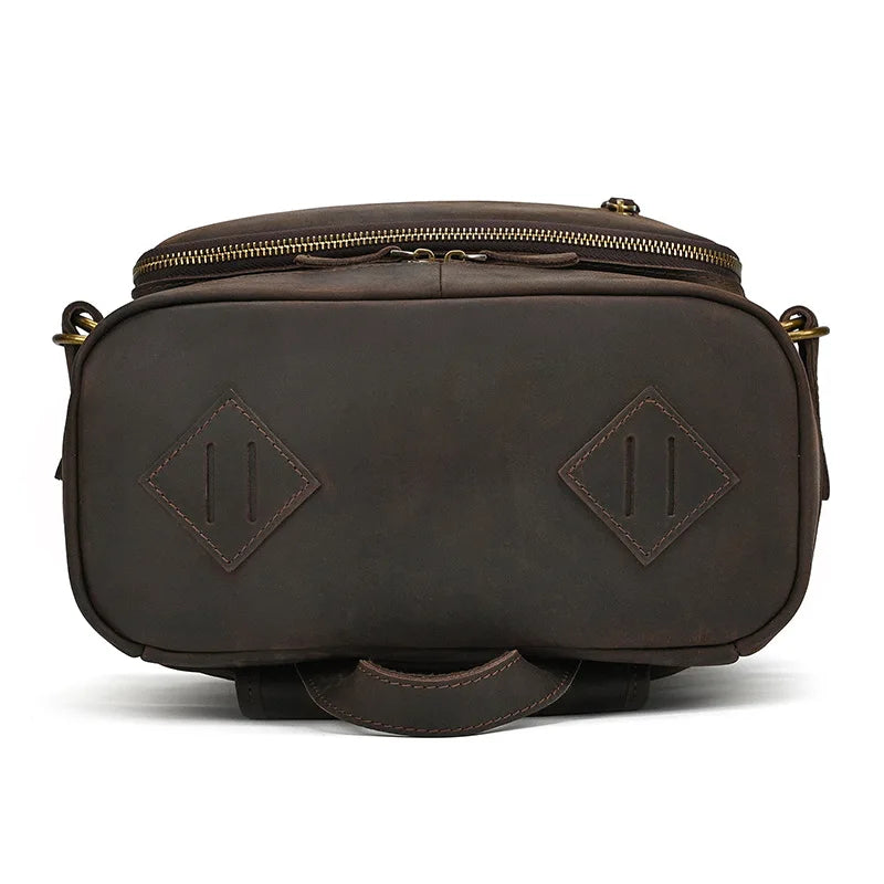 Large Leather Backpack Men Luxury Designer Laptop Bagpack for Man Backpack for School Bag Travel Backpack Bag Men's Daypack