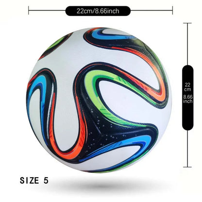 Soccer Ball, Size 5, PU Material, Outdoor Sports Training Football Team