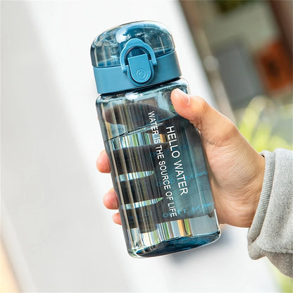 500 ml Sports Water Bottle - Anti-Fall Pop-Up Lid, Outdoor Water Jug, for Fitness and Hiking