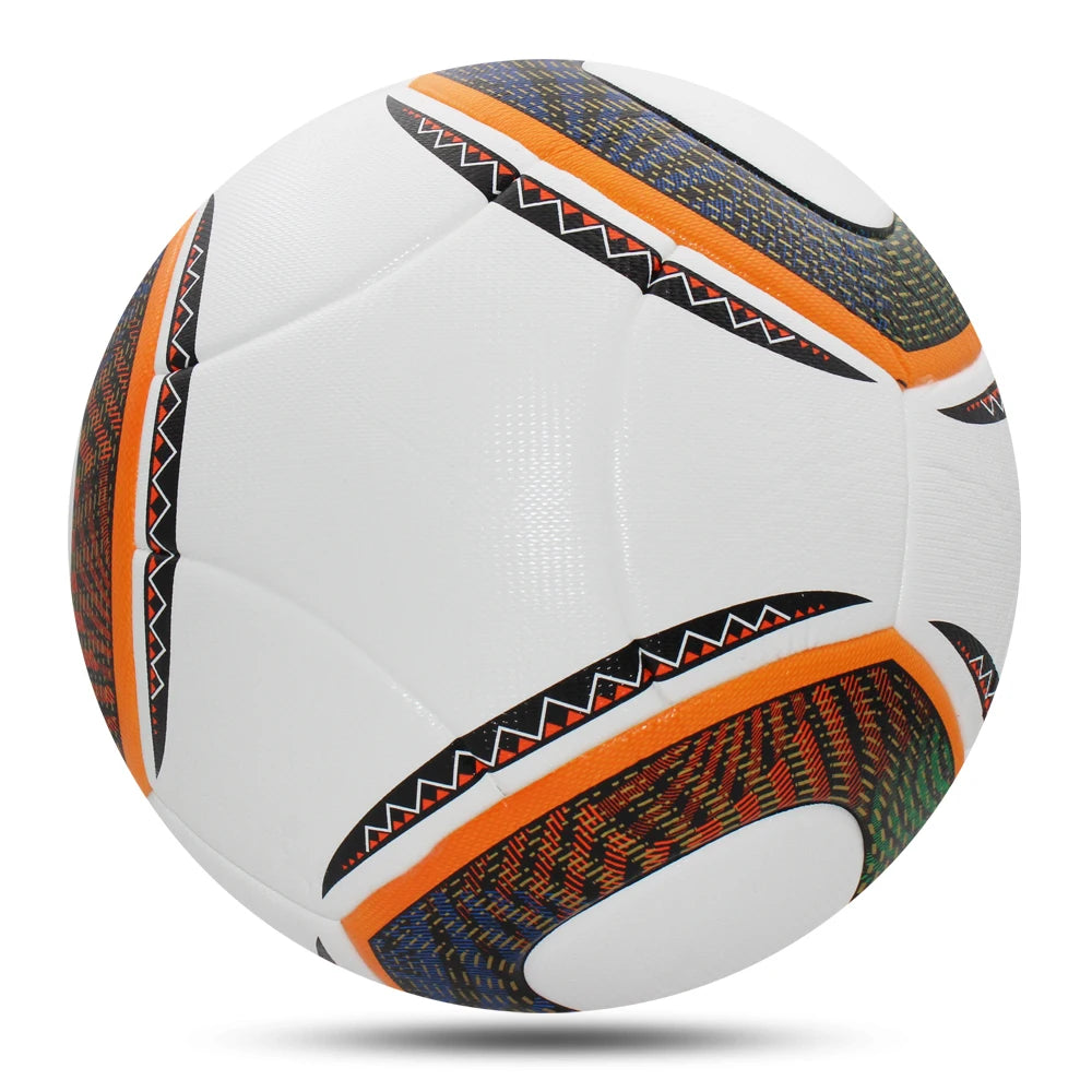 Soccer Ball Standard Size 5, High Quality PU Material, Outdoor Grass Team Sports Match Game