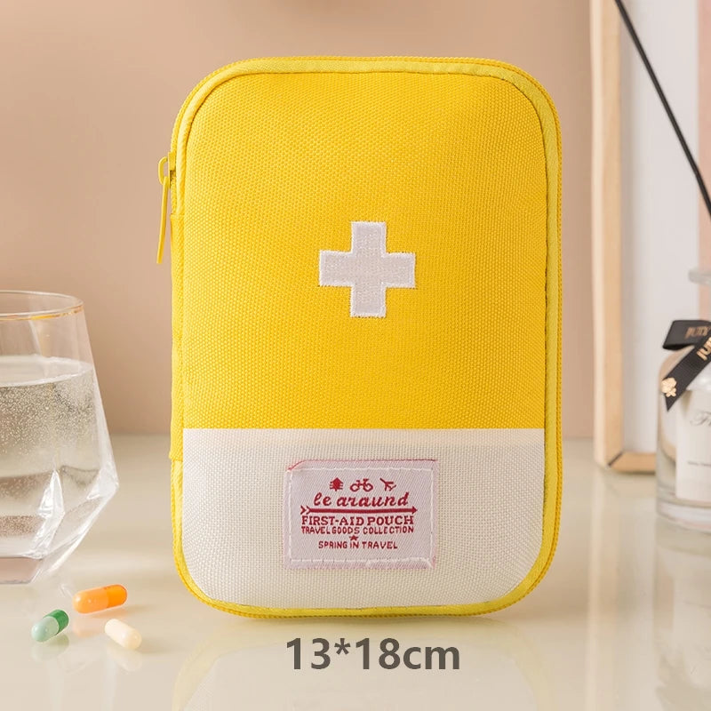 3 PCS Small Travel Medicines Bag, Home Storage First Aid Bags