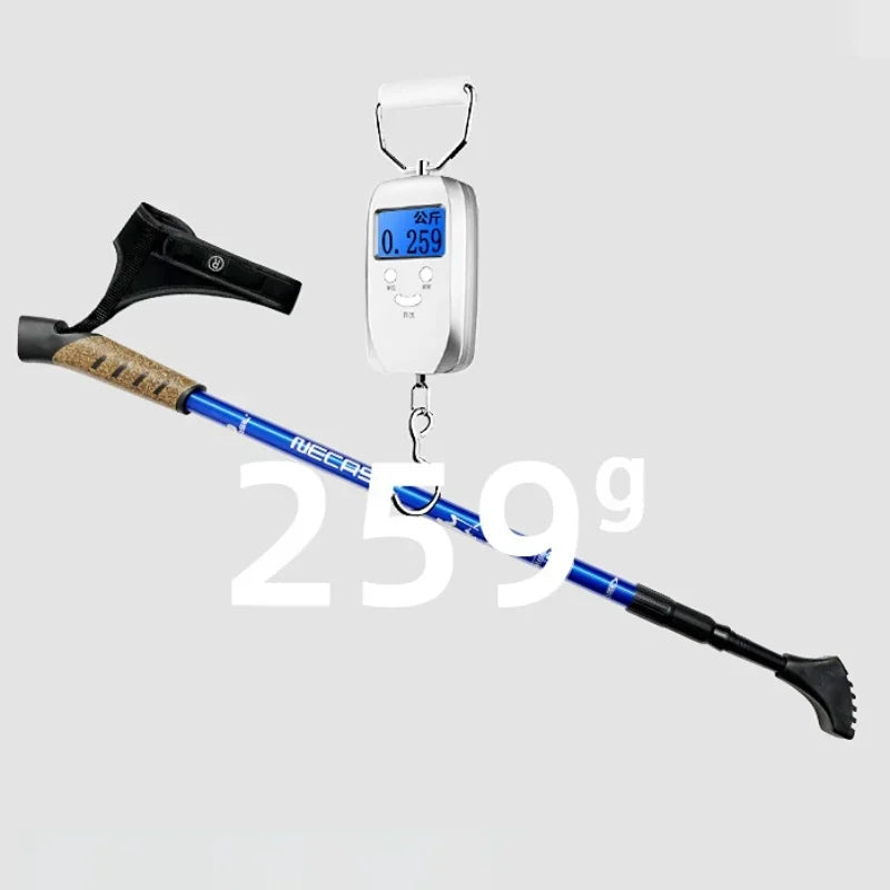 2PCS Trekking Poles, Telescopic Aluminum Alloy Walking Sticks, for Hiking