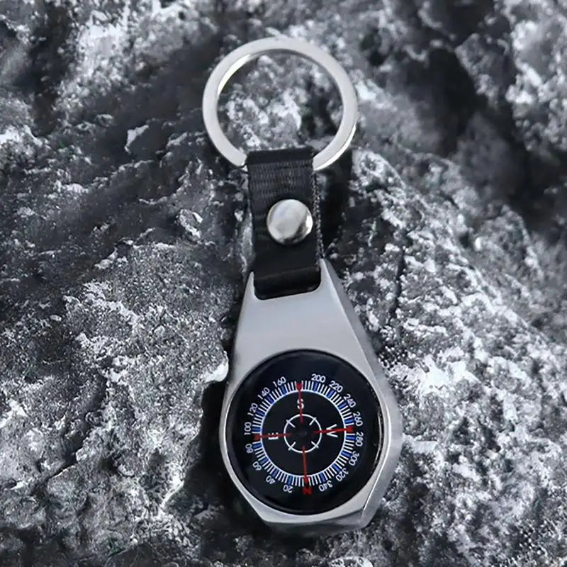 Compass Keychain, Survival Gadget, Navigation Equipment, for Backpack