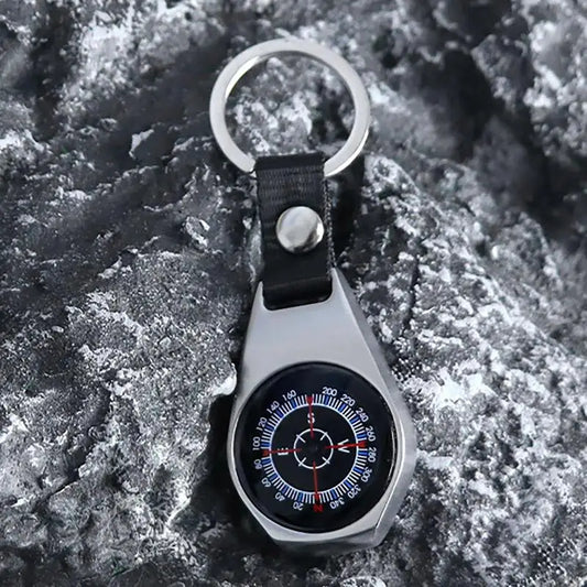 Compass Keychain, Survival Gadget, Navigation Equipment, for Backpack