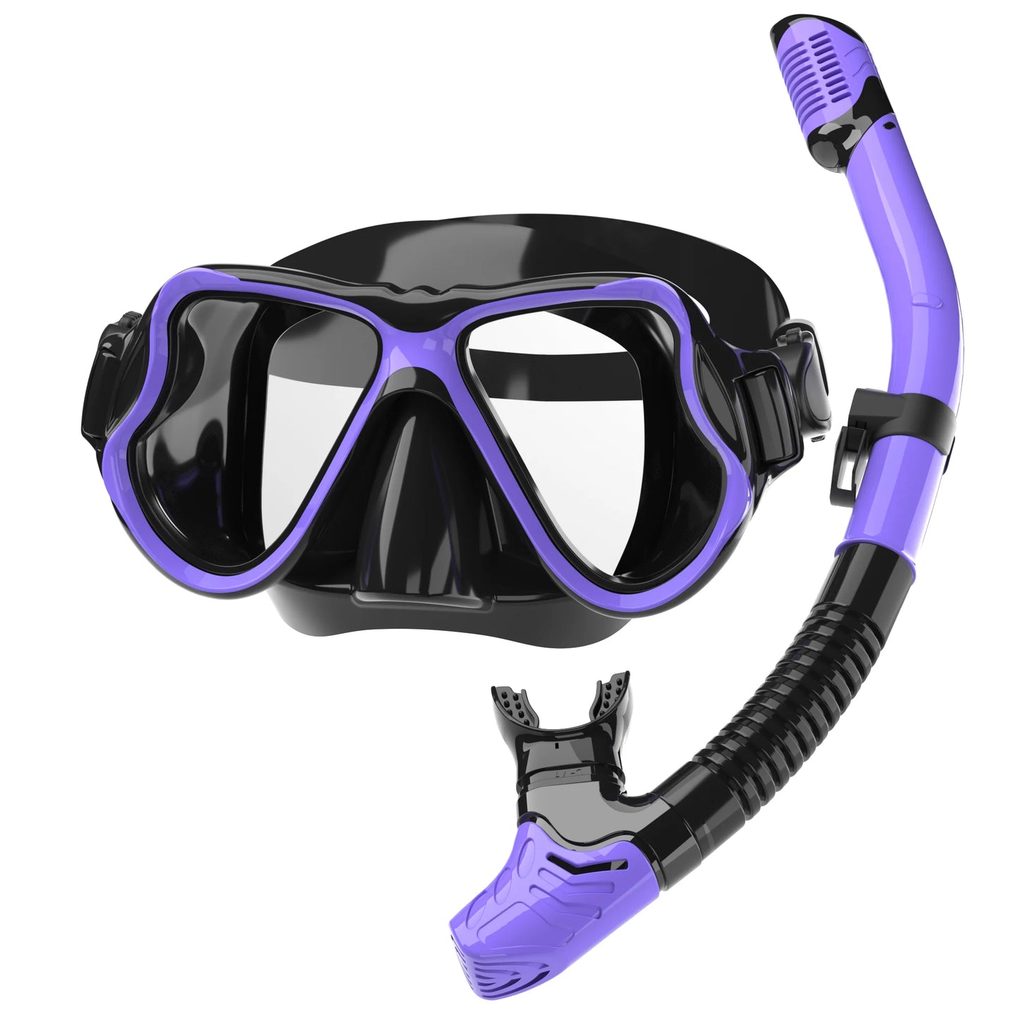 Professional Diving Scuba Mask Anti Fogging Dry Snorkeling Scuba Dive Glasses Seal Diving Tempered Glass Mask Goggles Men Women