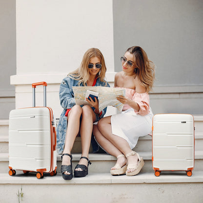 4pcs Travel Suitcase New Durable Luggage Sets Rolling Luggage TSA Lock Carry On Luggage Boarding Trolley Case 13 20 24 28 inch