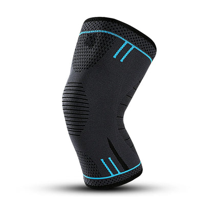 1 PCS Compression Knee Support,  Elastic Breathable Nylon Knee Pad Brace for Gym, Basketball, Volleyball, Running