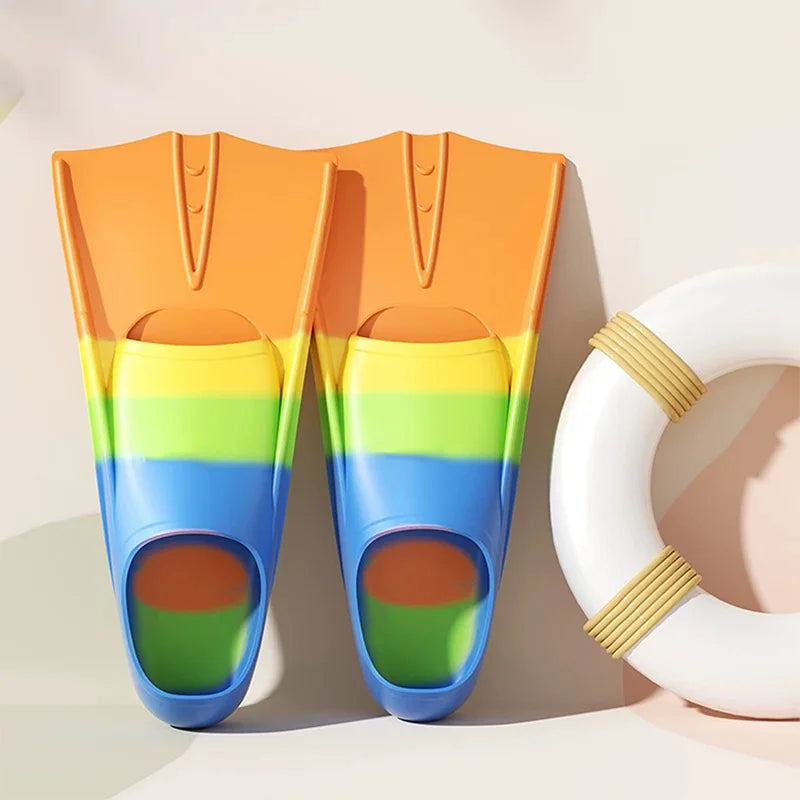 Professional Scuba Diving Silicone Fins, Snorkeling Flippers