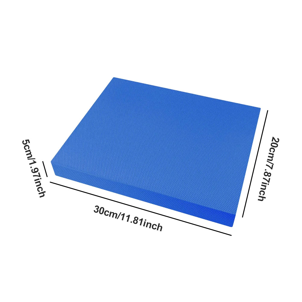 Non-Slip Exercise Balance Pad, Thickened Foam Cushion Mat for Yoga, Pilates, Stretching