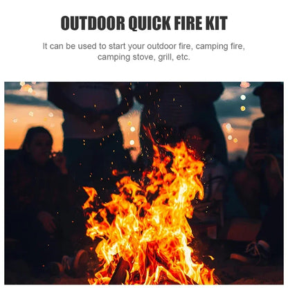 1box Fatwood Fire Starter Stick Outdoor Fire-making Tools Natural Firestarting Wood Sticks for Camping Hiking Emergency Survival