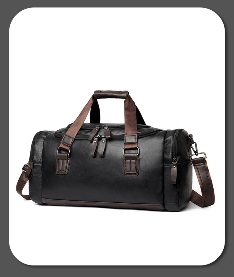 PU Sports Handbag, Shoulder Bag for Gym, Fitness & Travel