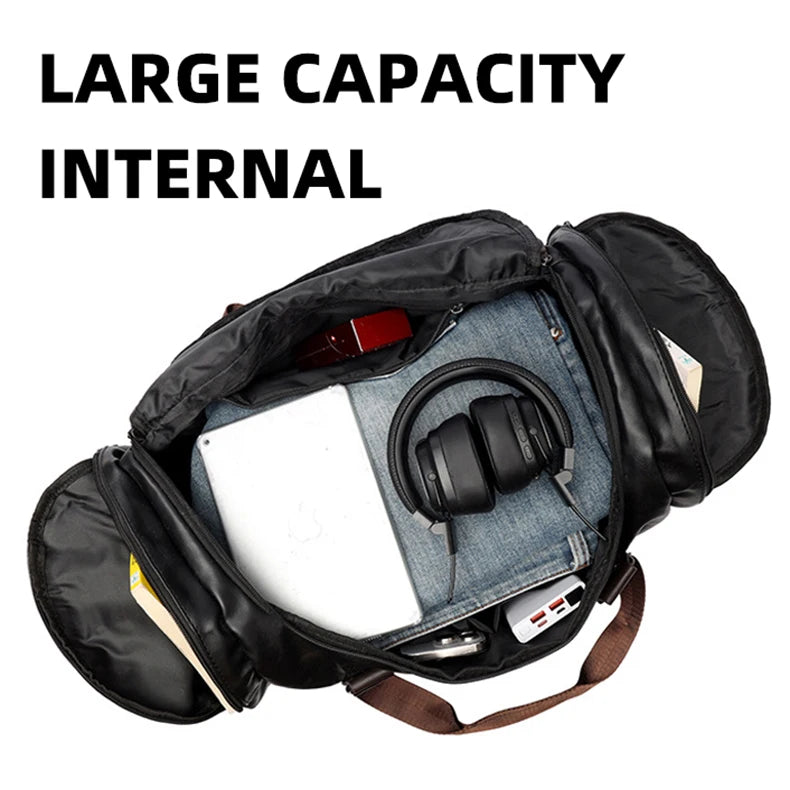 PU Sports Handbag, Shoulder Bag for Gym, Fitness & Travel