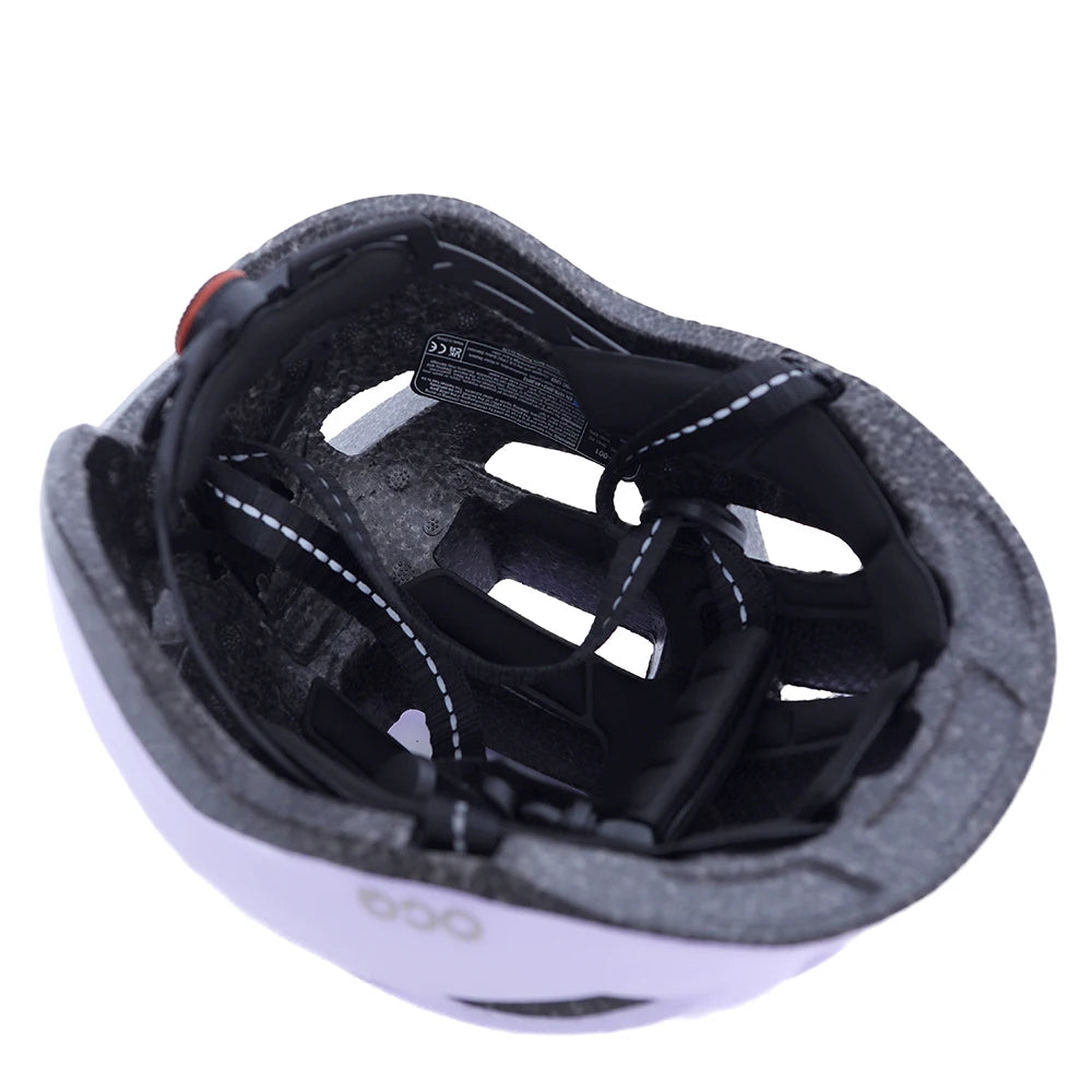 Children's Bicycle and Scooter Safety Helmet, With LED Light, High-End Milk Silk Inner Pad for Cycling Sports