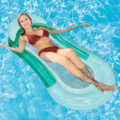 Water Floating Bed, Comfortable Lounge Chair, for Beach, Swimming Pool Party