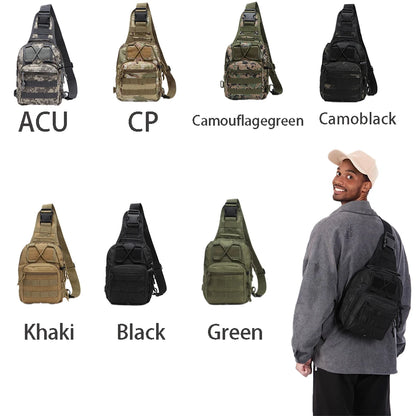 THURAM Outdoor Tactical Bag Backpack Sport Bag Pack Sling Shoulder Backpack for Every Day Carry