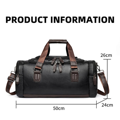 PU Sports Handbag, Shoulder Bag for Gym, Fitness & Travel