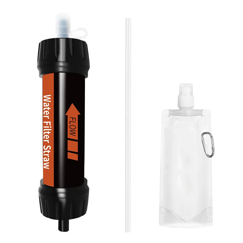 Mini Water Filter Purifier, Survival and Camping Accessories, Outdoor Camp Travel Camper Gadget