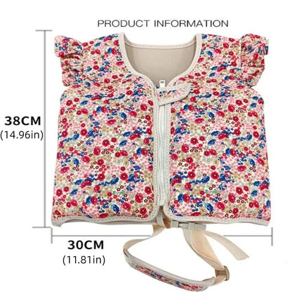 Water Inflatable & Adjustable Vest Anti Rollover, for Kids