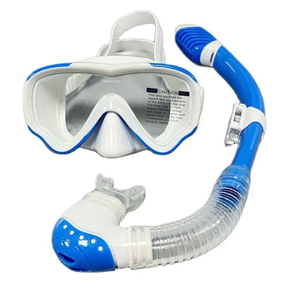 Professional Snorkel Diving Mask, Diving Goggles & Tube Snorkeling Set for Children