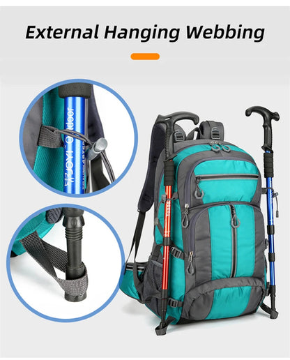 50L Camping Backpack, for Hiking, Trekking, Climbing, Travel