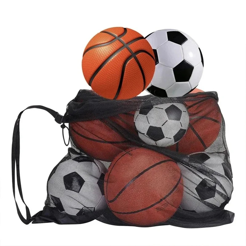 Extra Large Drawstring Mesh Bag, Durable Net Storage Bag, for Toys, Balls & Sports Equipment
