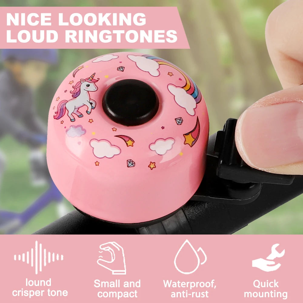 Bicycle Bell Alloy, Mountain Road Bike Ring, Cycling Handlebar Metal Ring Bell