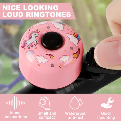 Bicycle Bell Alloy, Mountain Road Bike Ring, Cycling Handlebar Metal Ring Bell