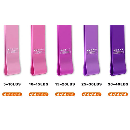 Fitness Elastic Resistance Bands, for Fitness, Stretching, Strength Training, Elastic Workout Bands