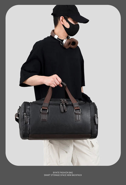 PU Sports Handbag, Shoulder Bag for Gym, Fitness & Travel