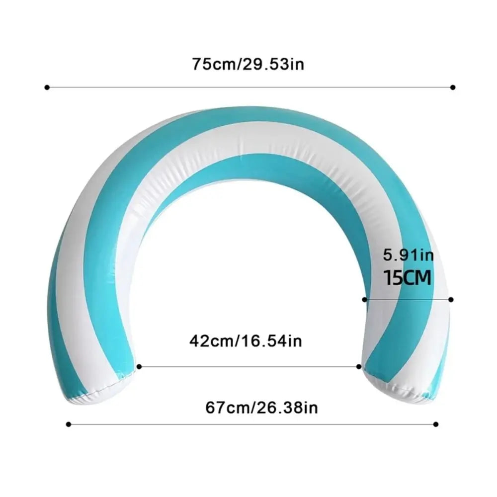 Inflatable Stick U Shape, Water Float, Swimming Pool Party Toy