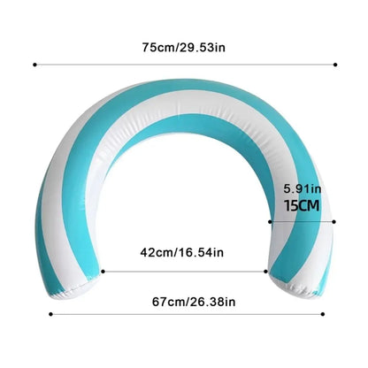 Inflatable Stick U Shape, Water Float, Swimming Pool Party Toy