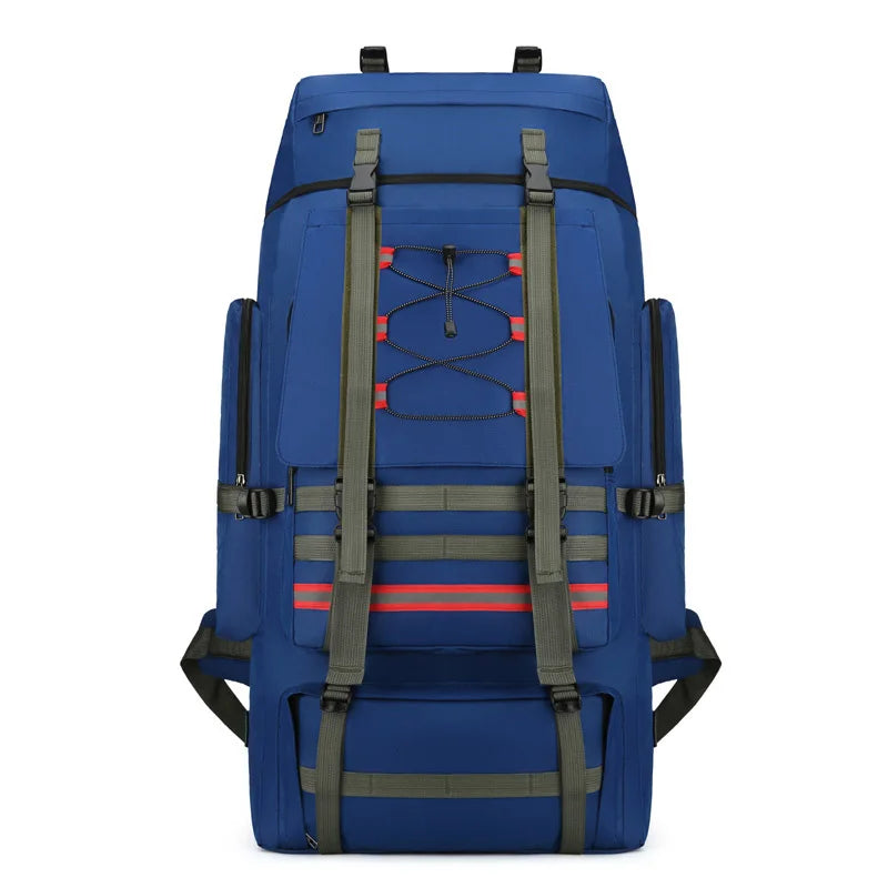 130L Hiking Camping Backpack Travel Large Luggage Bag Men Trekking Outdoor Sports Pack Molle Trekking Rucksack For Men Big Bag